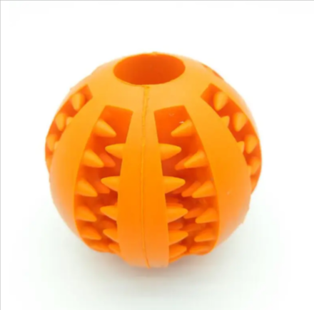 Slow Feeder Dog Ball for interactive feeding and play