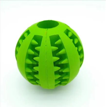 Slow Feeder Dog Ball for interactive feeding and play