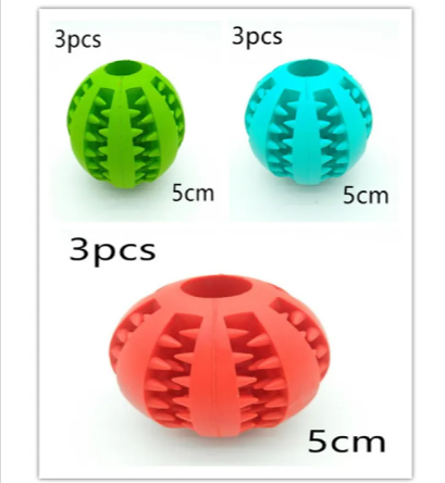 Slow Feeder Dog Ball for interactive feeding and play