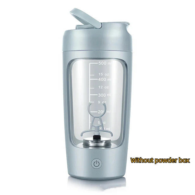 Electric Protein Shaker Bottle for mixing protein shakes and supplements