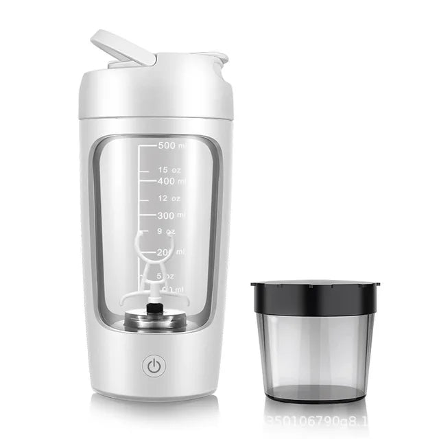 Electric Protein Shaker Bottle for mixing protein shakes and supplements