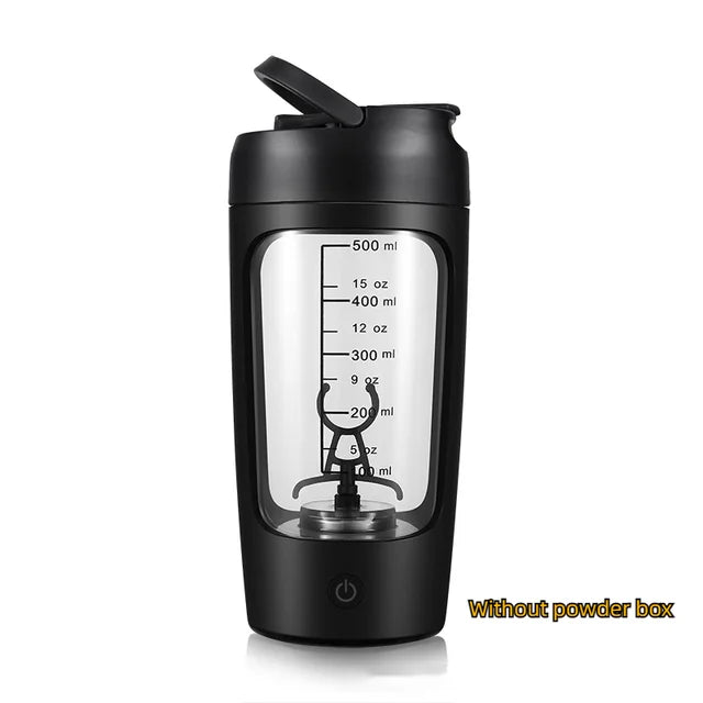 Electric Protein Shaker Bottle for mixing protein shakes and supplements