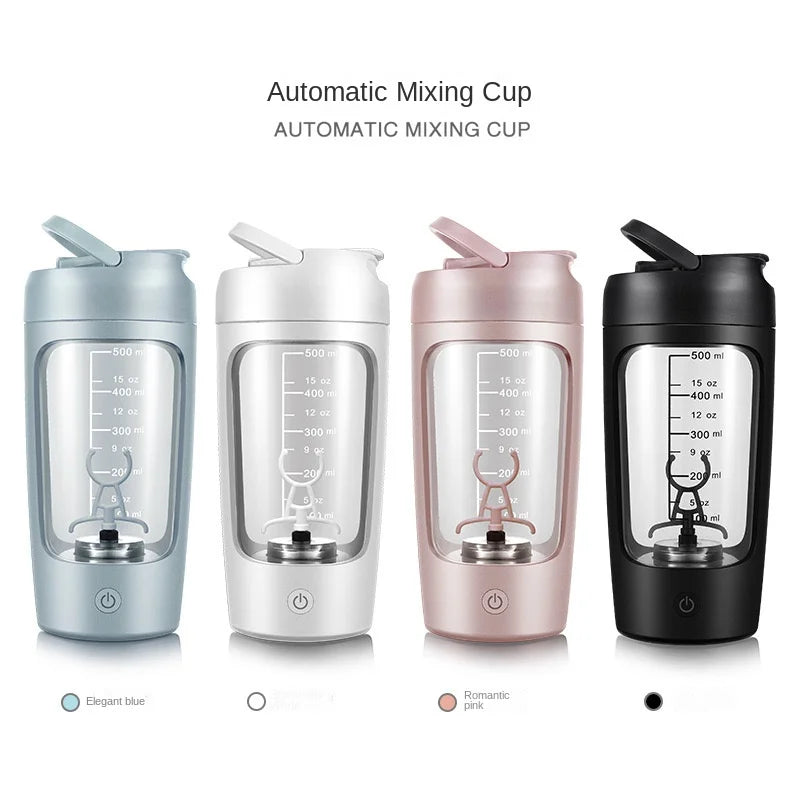 Electric Protein Shaker Bottle for mixing protein shakes and supplements