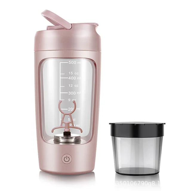 Electric Protein Shaker Bottle for mixing protein shakes and supplements