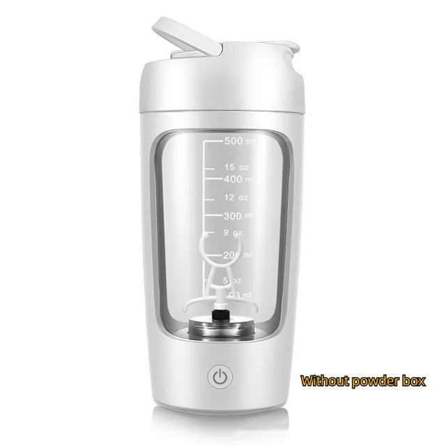 Electric Protein Shaker Bottle for mixing protein shakes and supplements