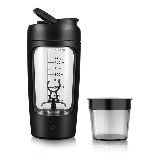 Electric Protein Shaker Bottle for mixing protein shakes and supplements